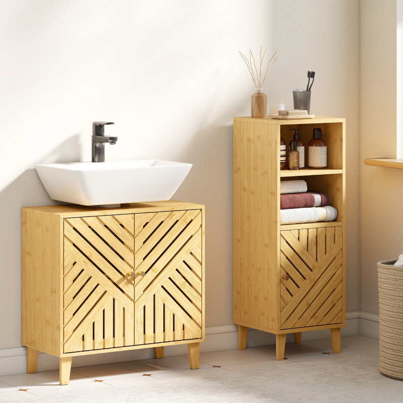 Bamboo Bathroom Cabinet