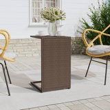 Lieseiene Rectangular 35cm L Outdoor Side Table