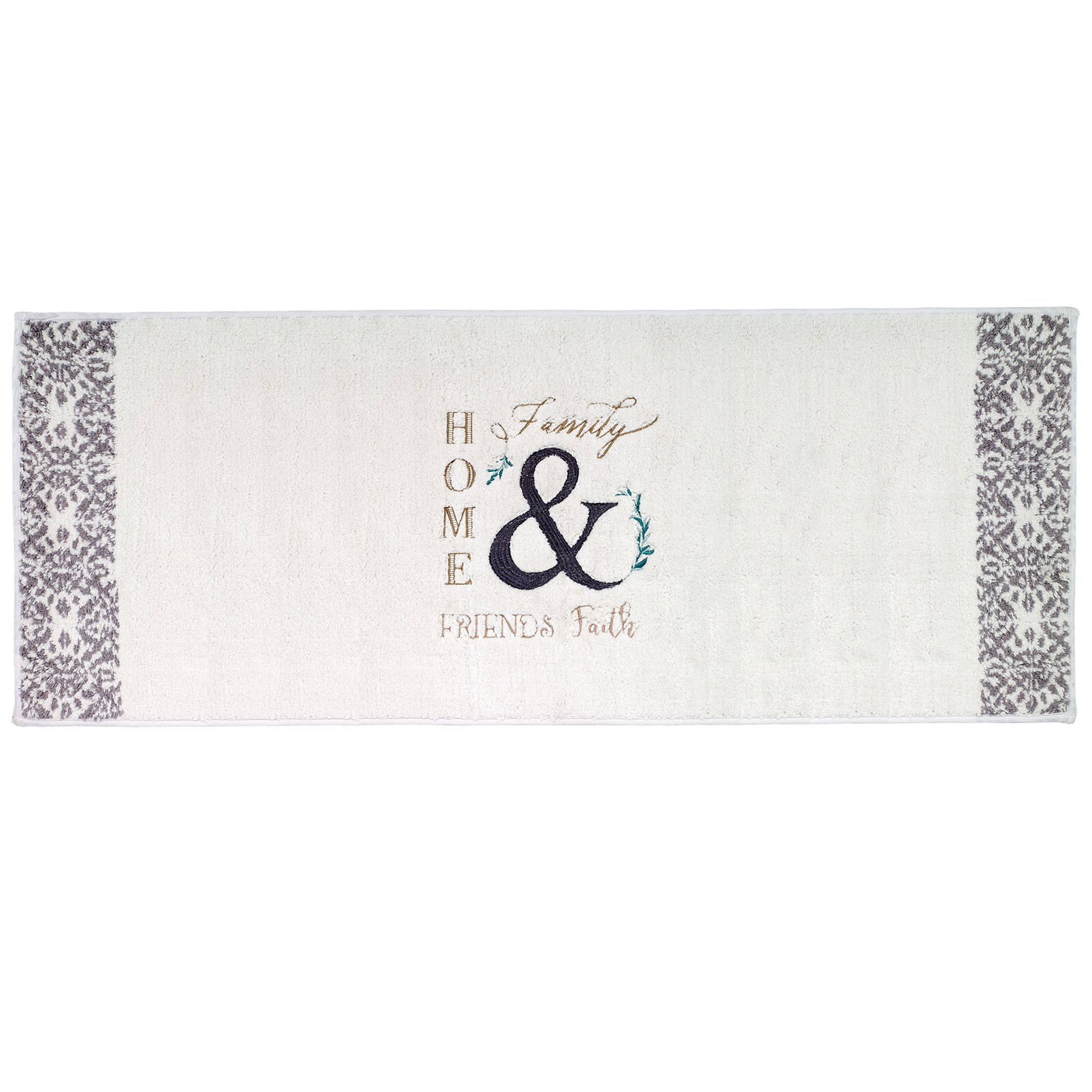Avanti Linens Modern Farmhouse Double-Sink Bath Rug | Wayfair