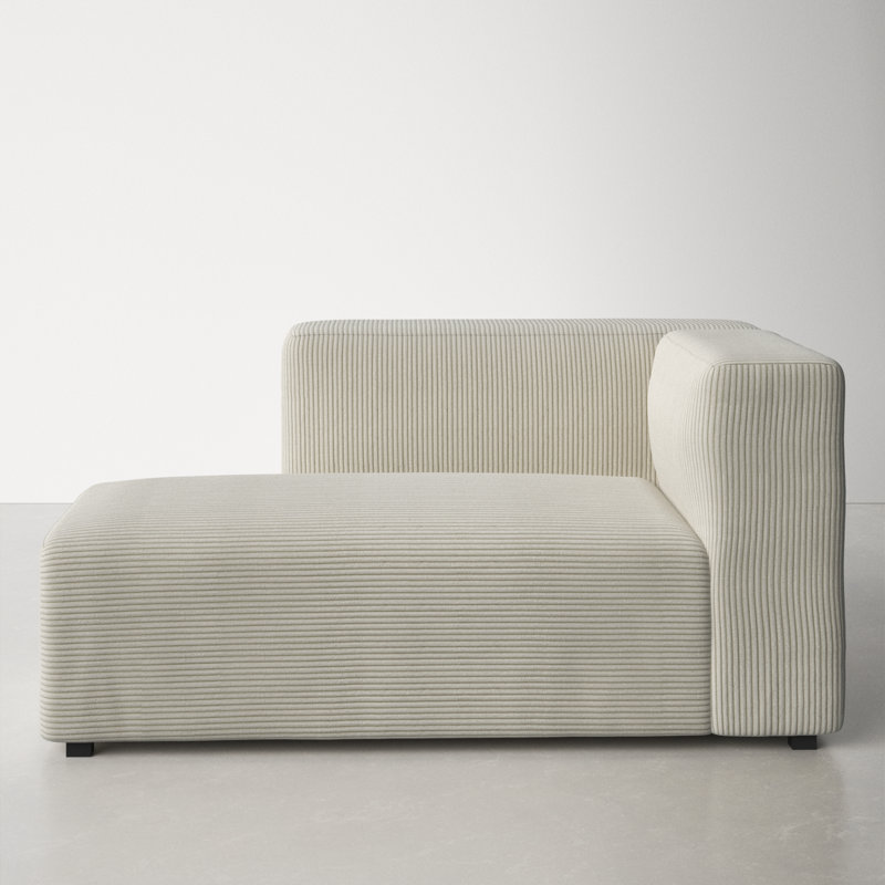 Winnie Upholstered Chaise Lounge, Left Hand Facing