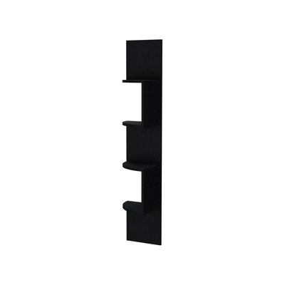 Full-Wall Floating Shelf
