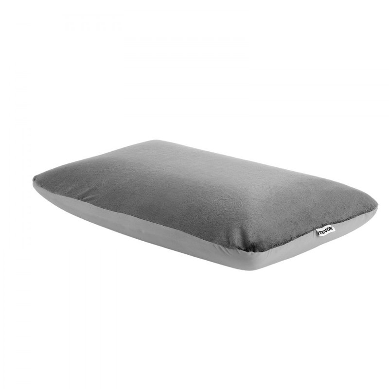Camping Pillow Lightweight Portable Travel Pillow Memory Foam & Washable Cover