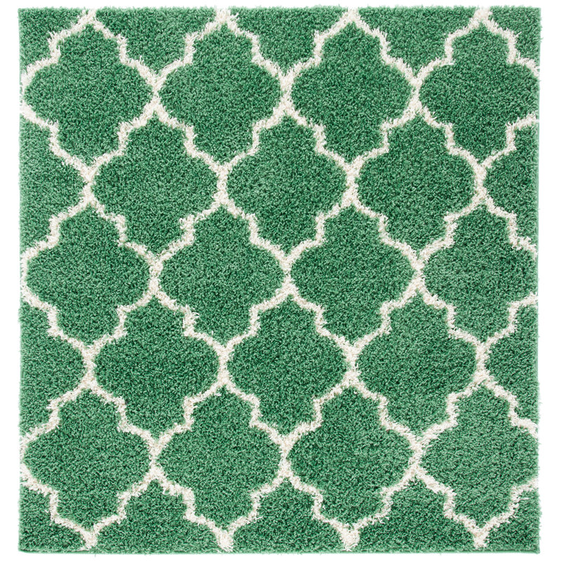 Sugarbush Performance Geometric Rug, Square 6'7"