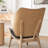 Jeyshan Upholstered Tufted Wingback Chair-322730630
