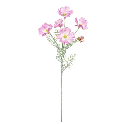 Artificial Cosmos Flower Stem Spray
