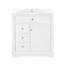 Meuble-lavabo de 30 po avec lavabo, un tiroir basculant, trois tiroirs, une tablette de porte, une porte à fermeture douce, -109906772