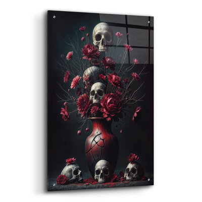 Dead Flowers 3' by KIR.DART Acrylic Glass Wall Art