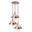 Rosenthal 3-Light Cluster Cone Pendant-668581682