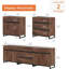 Buffet moderne 3-en-1 avec tablettes réglables et 3 tiroirs-127997637-124211733