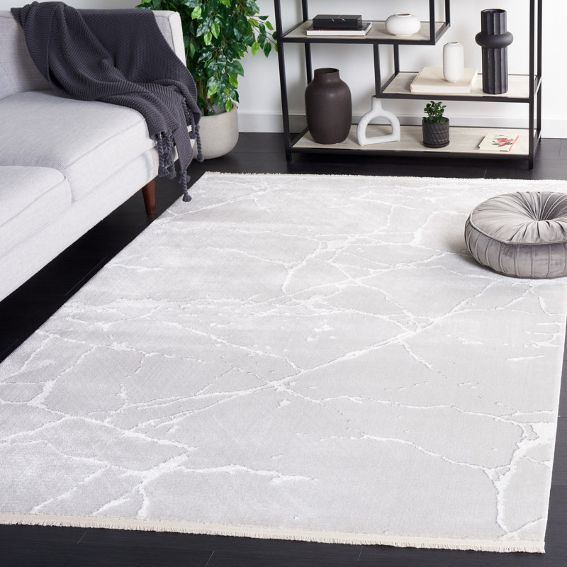 Datid Whisper Performance Abstract Rug, Rectangle 5'3" x 7'6"
