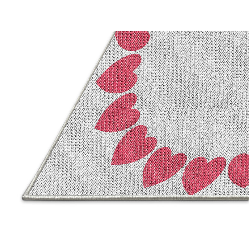 Tapis rose Ajhar, Rectangle 5 pi x 7 pi