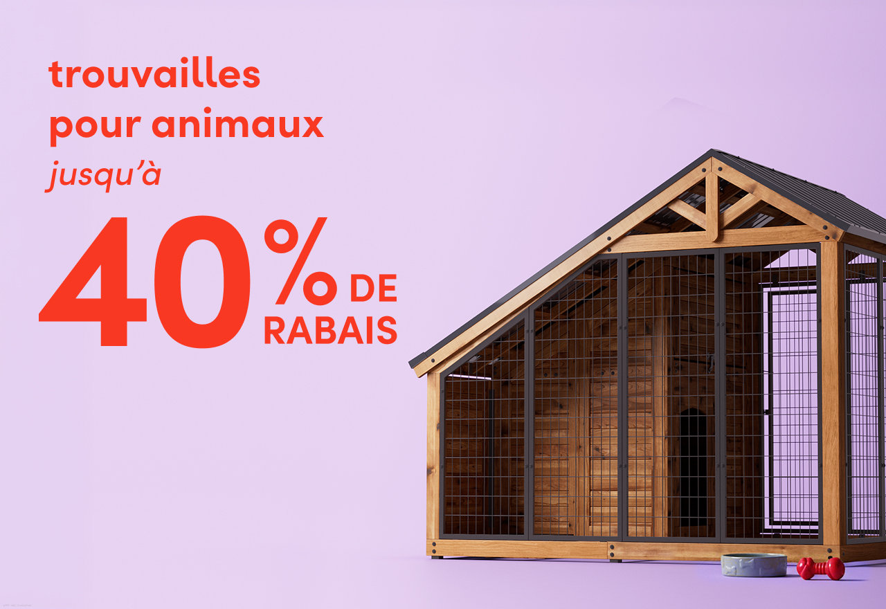 trouvailles pour animaux en solde