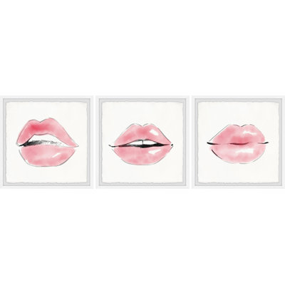What's New by Marmont Hill - 3 Piece Single Picture Frame Painting Set