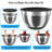 23 pieces of silicone cookware set, kitchen set, non-stick heat-resistant cookware-BPA-free, 4 Stainless Steel Bowls& Colander-106462087