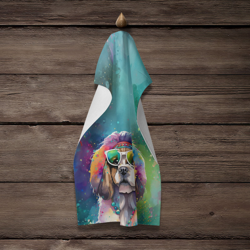 Serviette de cuisine Shih Tzu Hippie Dawg
