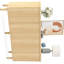 Buffet 59,74 "moderne en noyer avec rangement-1590950006