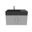 Ensemble de meuble-lavabo mural simple 30 po avec surface solide Amazon-92645203-92645206-94673673