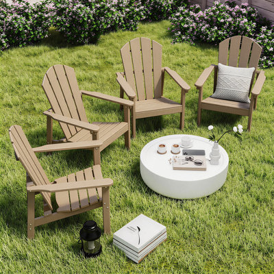 Abdinour Outdoor Adirondack Set