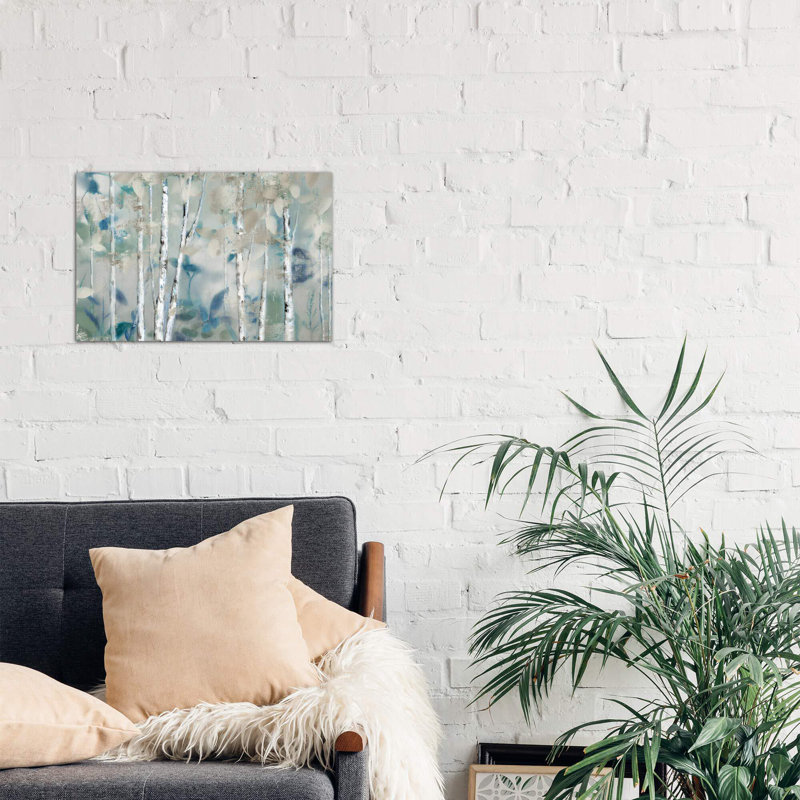 « zen forest i » par nan-print, Toile tendue, H 32 po x l 48 po x P 1,5 po