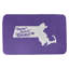 Tapis pour salle de bain en microfibre rectangulaire antidérapant antidérapant-42101567-42101568-123432632