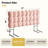 Teddy Velvet Headboard with 6 Upholstered Cushion Panels, Easy Wall-Mount Installation（Queen）-150976631