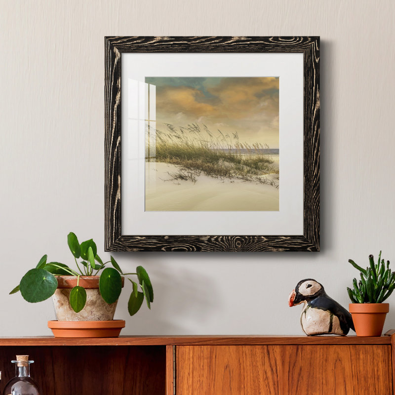 West Breeze - photographie avec cadre photo, H 31,5 po x l 31,5 po x P 1,5 po, Cadre noir