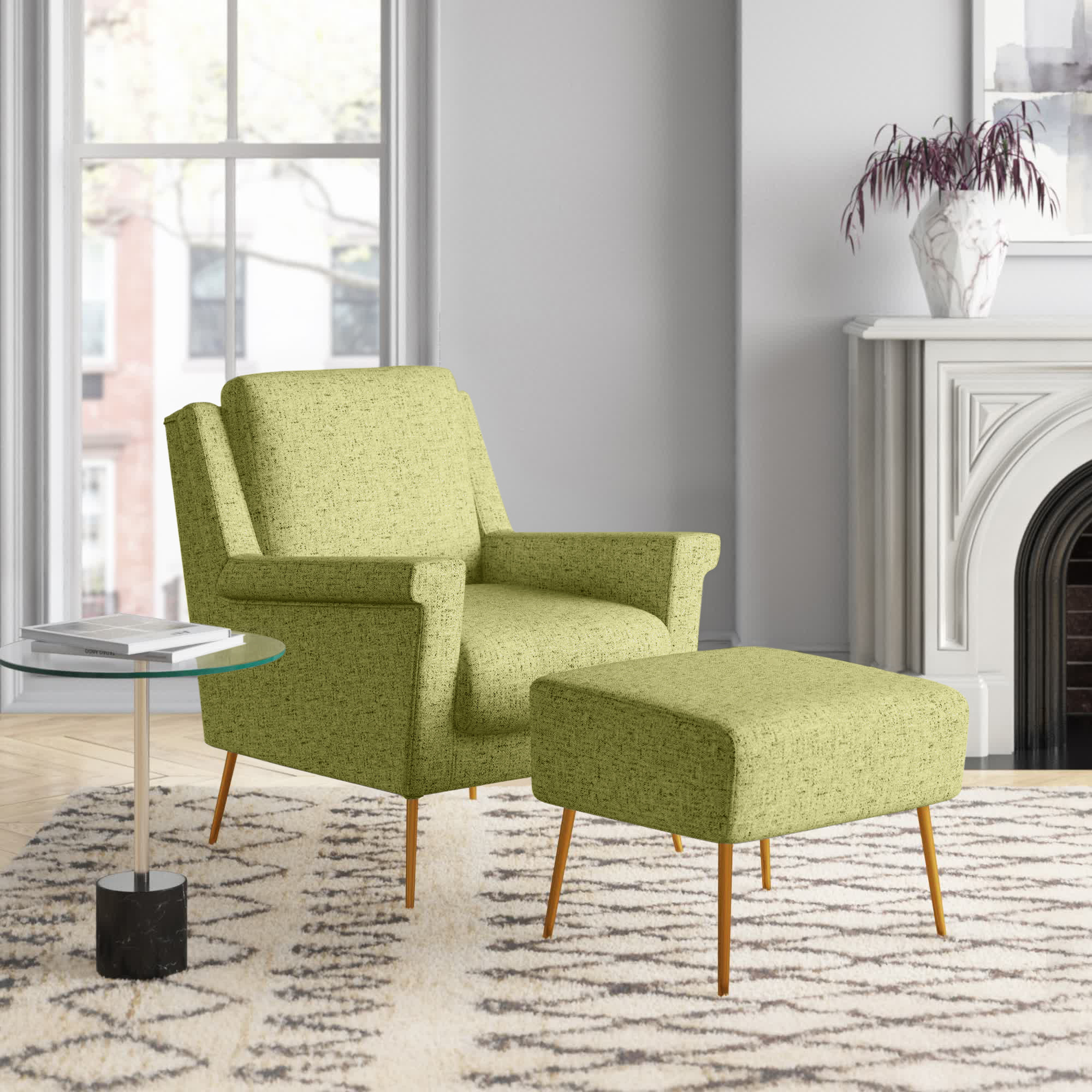 Hashtag home best sale austin armchair fabric