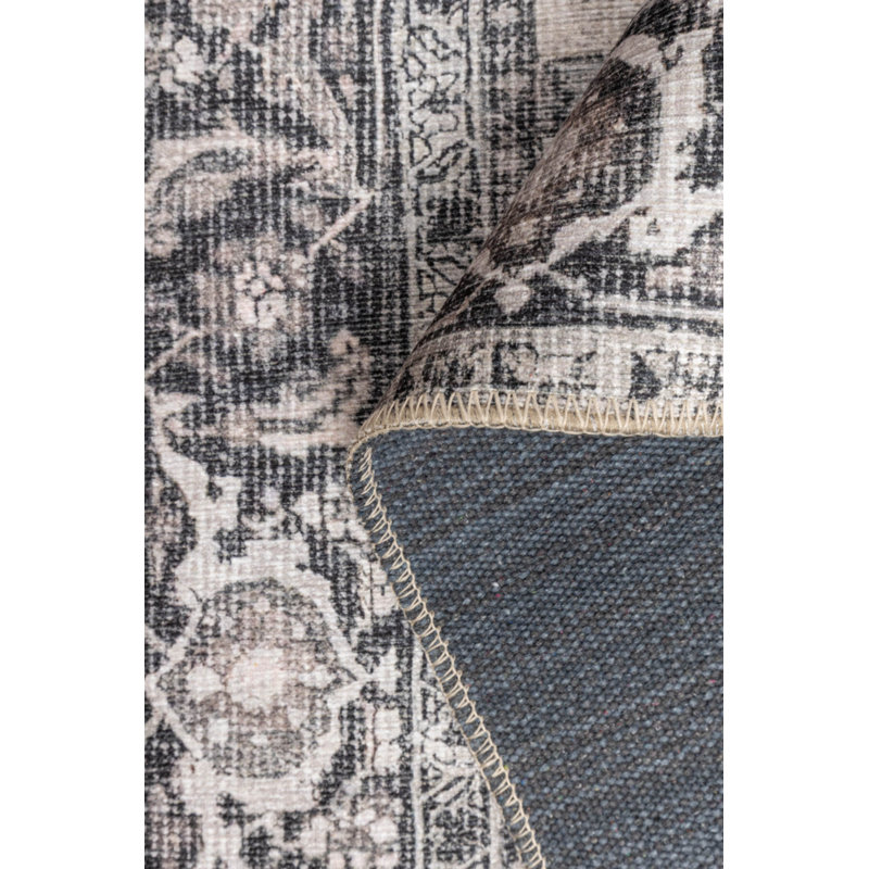 Tapis en chenille lavable Jax Antique Vintage, Rectangle 9 pi 11 po x 13 pi 2 po