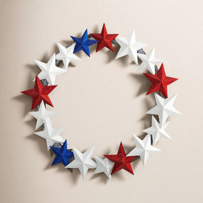 21'' Independence Day Wreath