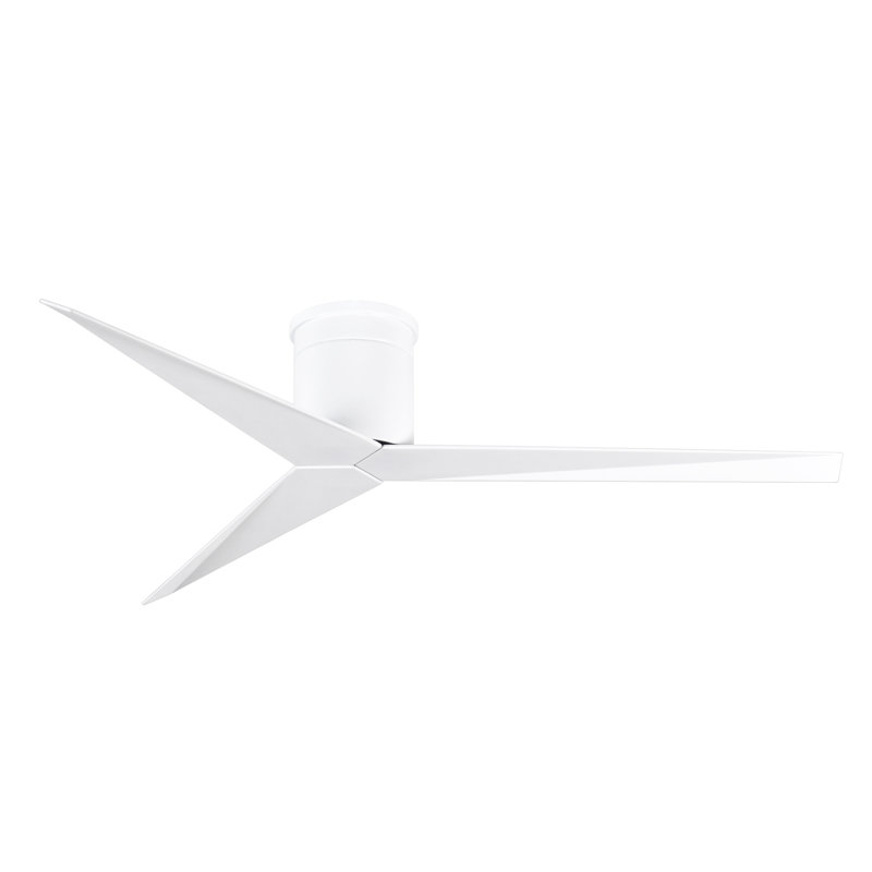 Eliza Ceiling Fan, Gloss White, Gloss White