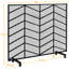 Amaryn 187.96cm x 57.15cm Steel Spark Screen