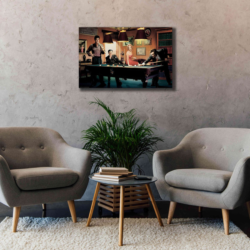 «Légal action» par Chris Consani, art mural sur toile, H 26 po x l 40 po x P 1,5 po