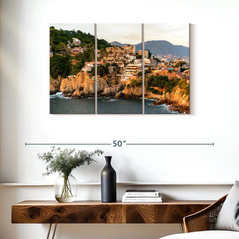 Gillard La Quebrada Acapulco Cliff, H 24 po x l 38 po