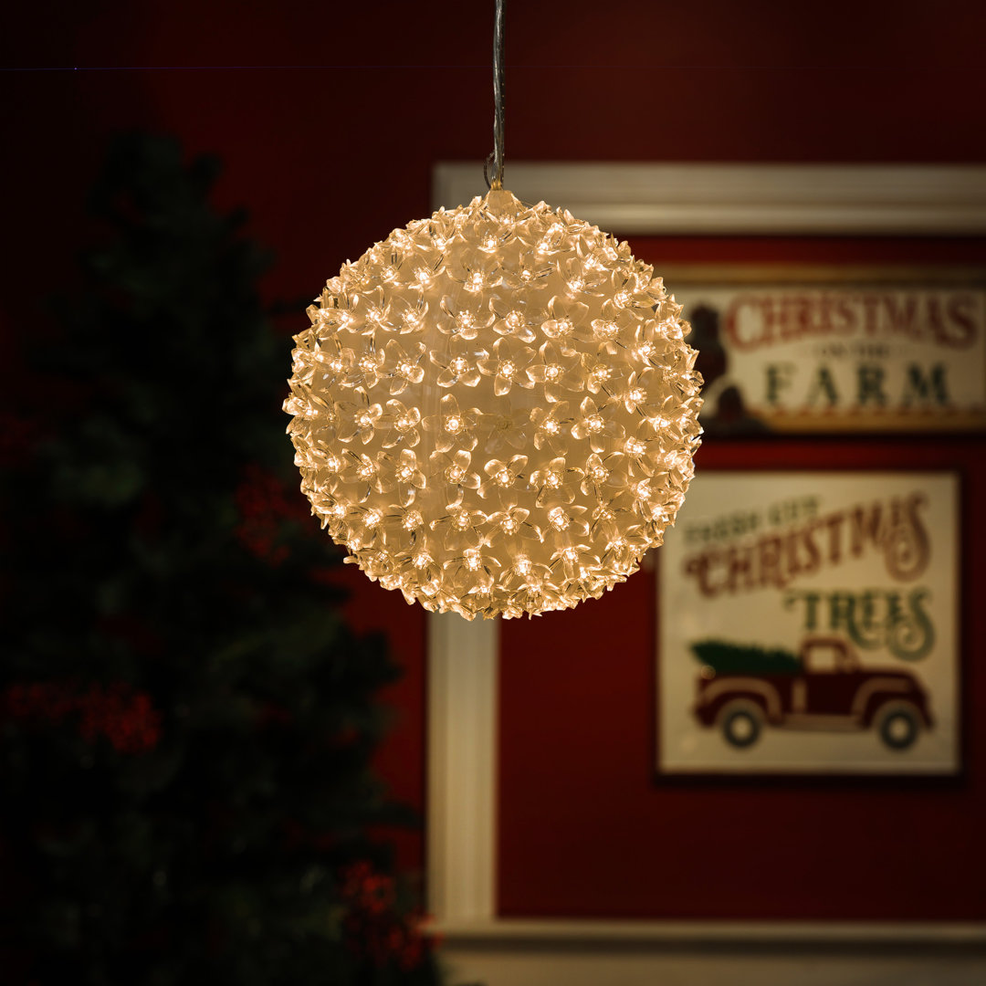 Twinkling Sphere Ball Ornament The Holiday Aisle® 