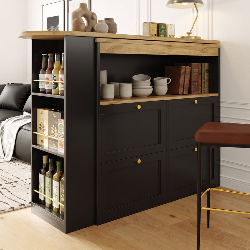 105 cm W Kitchen Island with Top