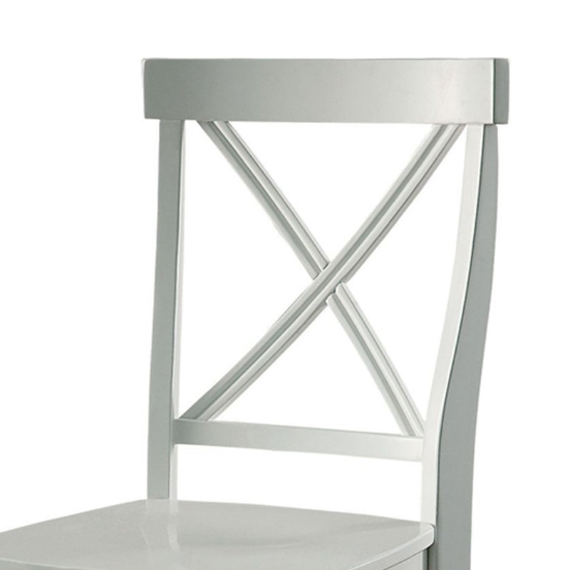 Chaise d'appoint blanche Donti