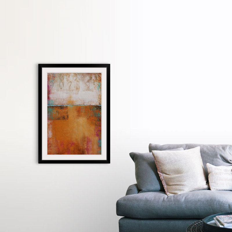 'Front Row' Graphic Art Print, Black Framed, 44" H x 32" W x 1" D