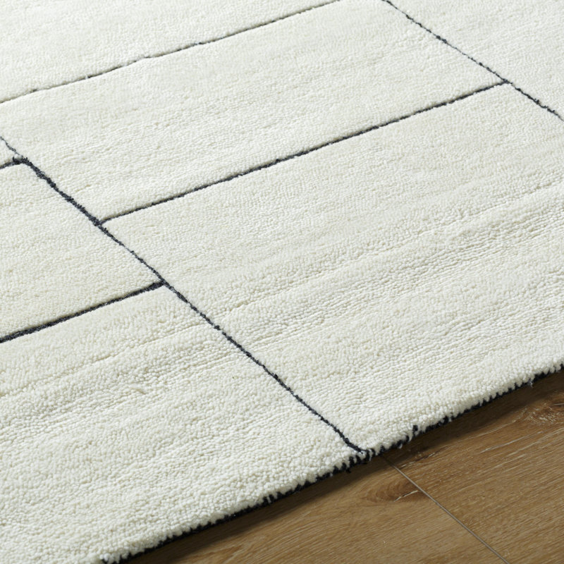 Caely Portobello Hand Made Rug, Rectangle 9' x 12'