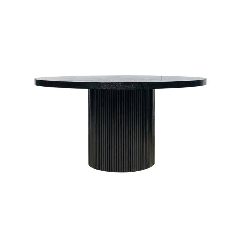 Bois rond rond Elle, Noir