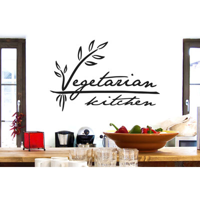 Vegetarian Kitchen Wall Sticker