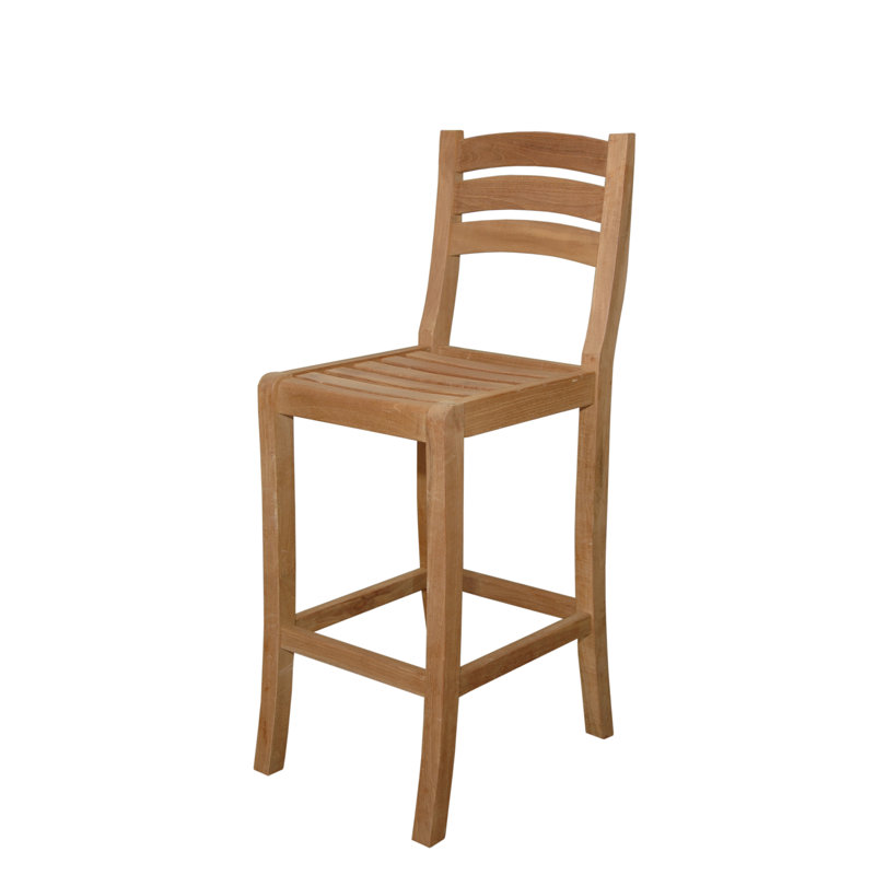 Mandalay Outdoor Teak Bar Stool