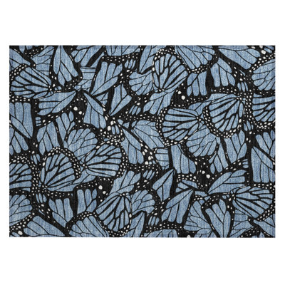 Machine Washable Indoor/Outdoor Chantille ACN2846 Animal Rug