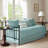 Comfortable Cotton Bedding Sets, Contemporary Blue Medallion Design, Perfect For Guest Room
