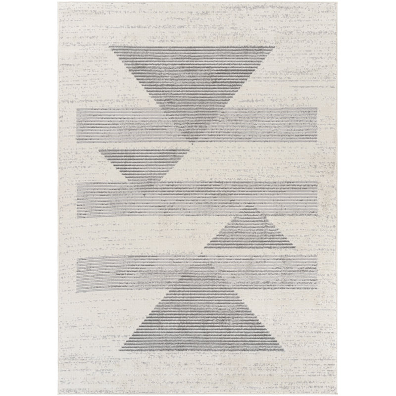 Alipio Geometric Indoor Rug, Rectangle 4'11" x 7'