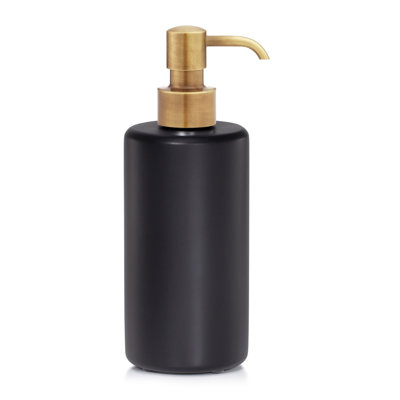 Domus Black Matte Soap / Lotion Dispenser