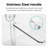 Semi- Shower Door, 44"-48"W X 72"H, 1/4" Tempered Glass, , Moderate Handle Size Bathroom Partition Smooth Opening And Closing