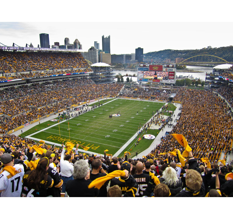 Heinz Field, 18" H x 24" W