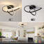 Modern LED Ceiling Light, 20W Modern Spiral Design LED Lamp-1962542797-1967625188