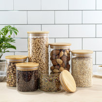 The Best Glass Pantry Storage Jars - Cedar & Stone Farmhouse