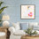 Cadre flottant dalmatien Beach Ball, design par Krissy Mast